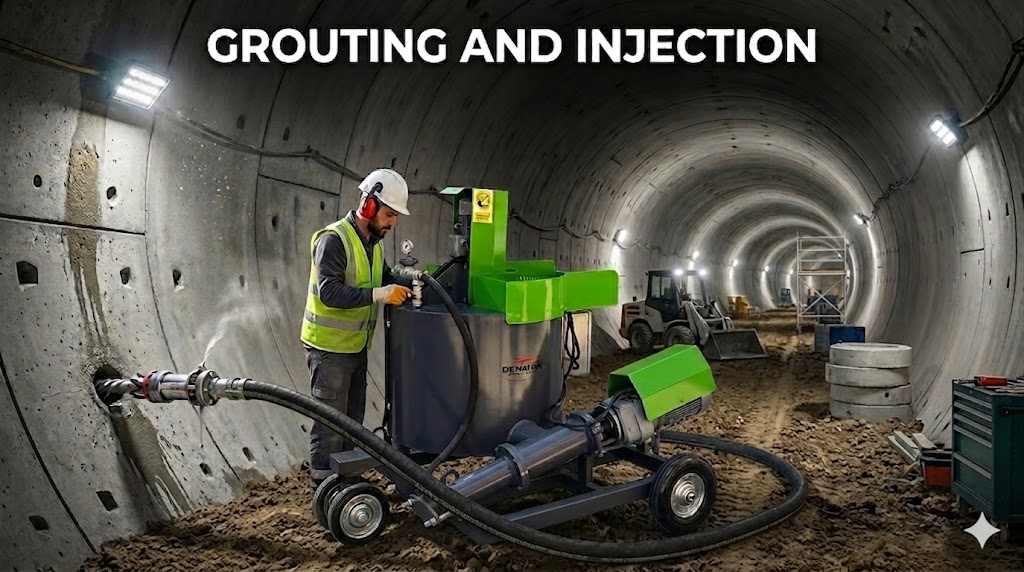 Grouting vs. Injection: Technical Differences and Application Disciplines