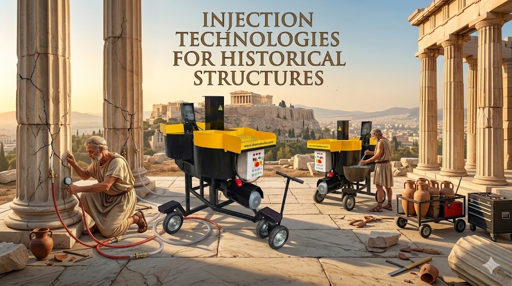Technologies d'Injection et Principes d'Application dans le Renforcement des Structures Historiques